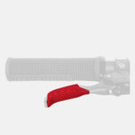 Empuñadura palanca roja/lizard skins