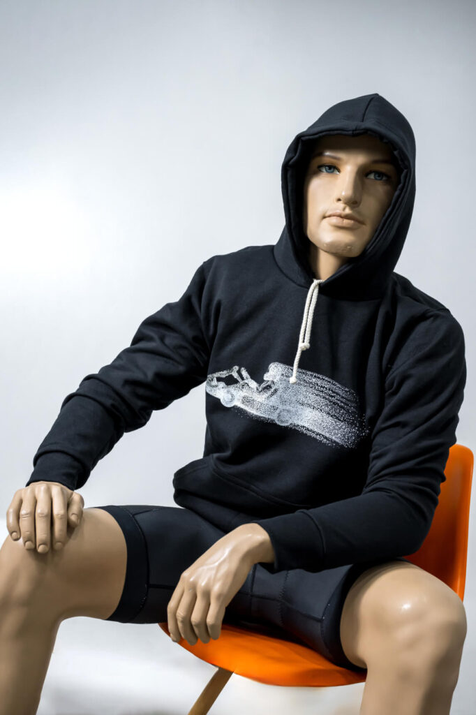 HOODIE karting logo frente
