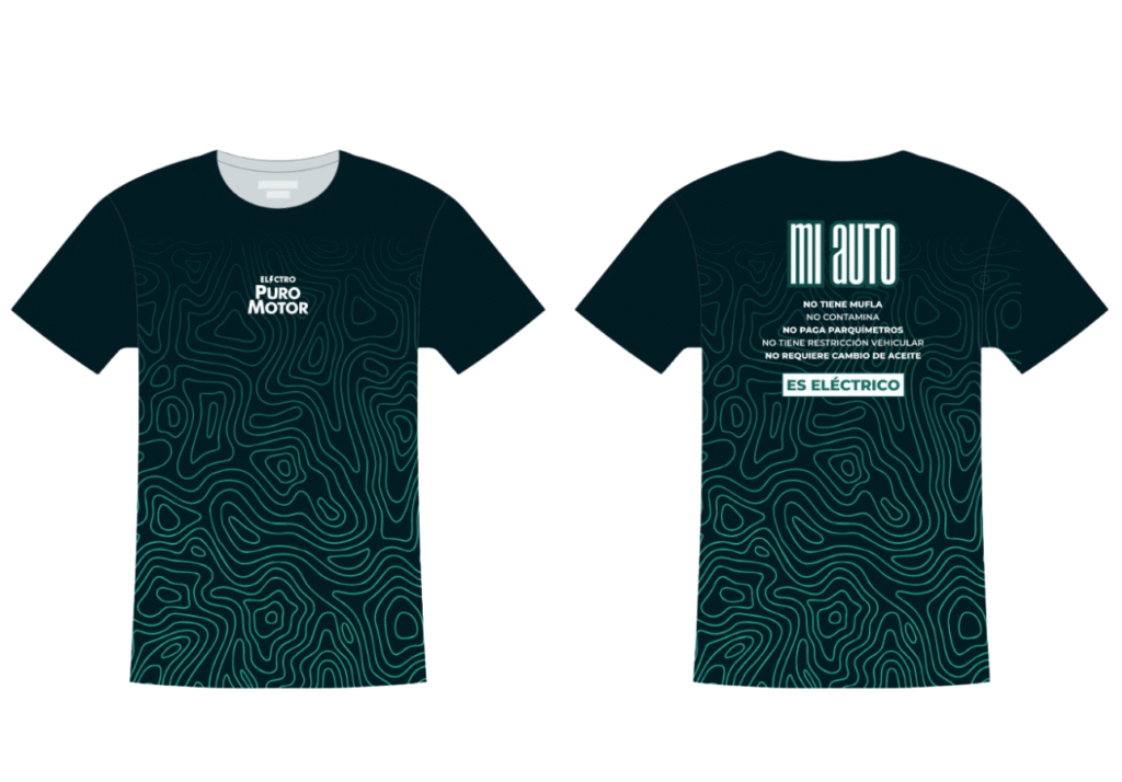 Camiseta dry fit Electro PuroMotor Ride
