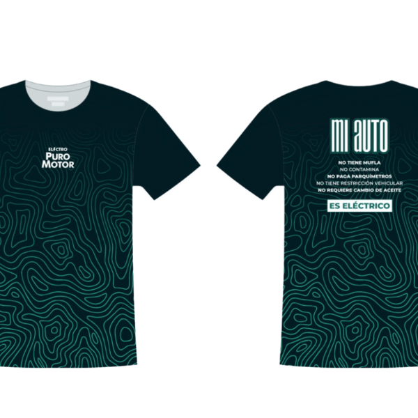 Camiseta dry fit Electro PuroMotor Ride